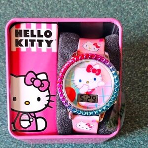 NWT Hello Kitty Pink and Blue  Watch
